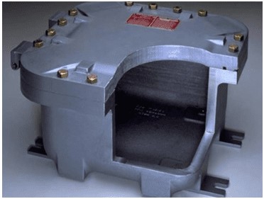 Figura 4 – Invólucro metálico do tipo à prova de explosão.